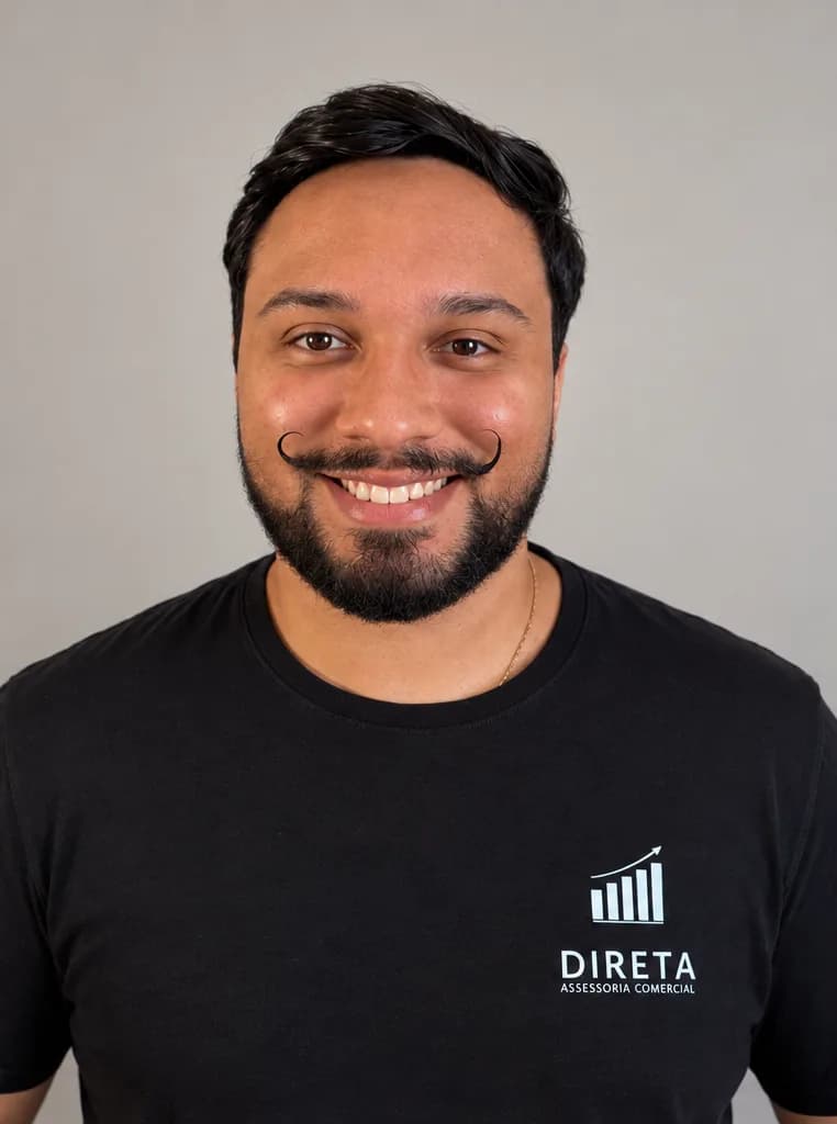 Elyelton Lima - Fundador e Head de Estratégia Comercial da Direta